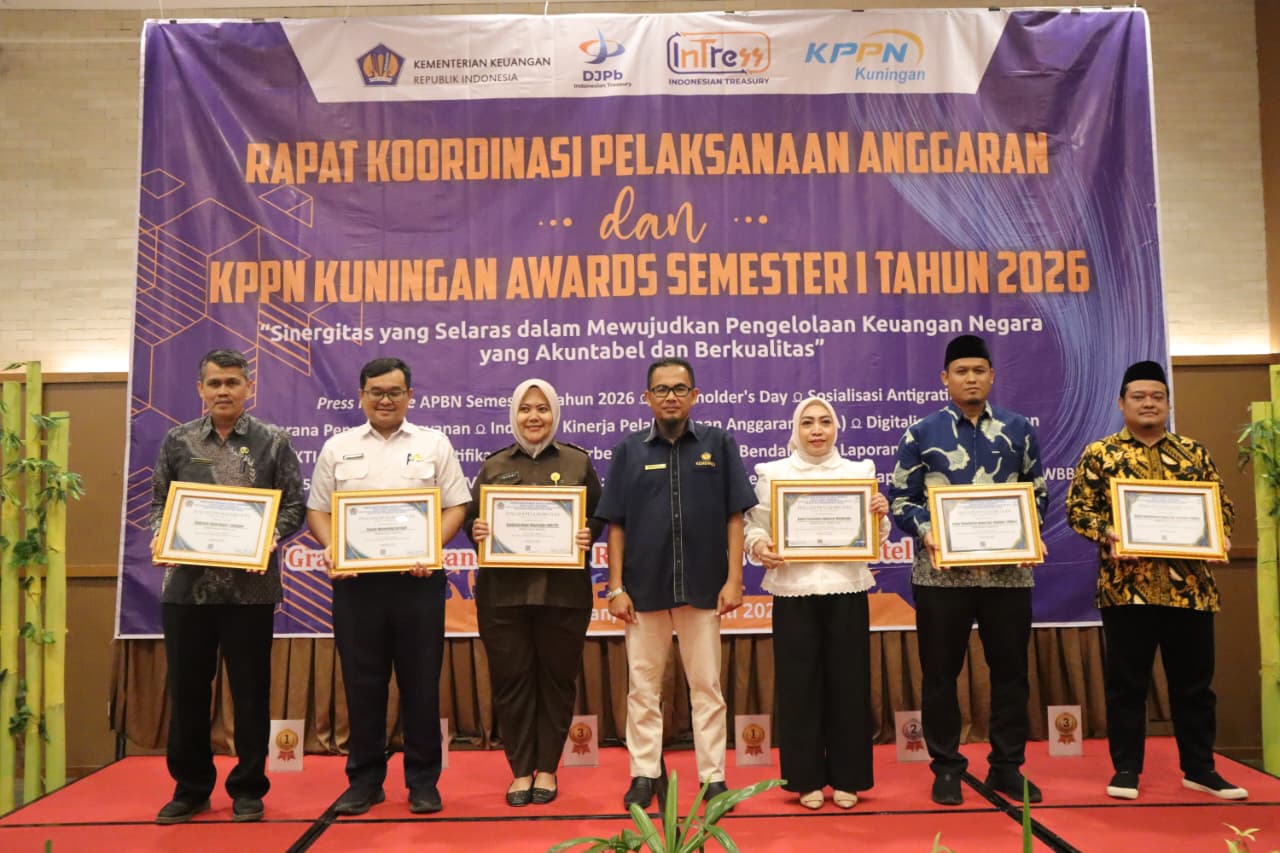 Stasiun Meteorologi Kertajati Raih 3 Penghargaan KPPN Kuningan Awards 2026